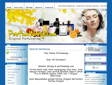 Tablet Screenshot of parfumwangi.com